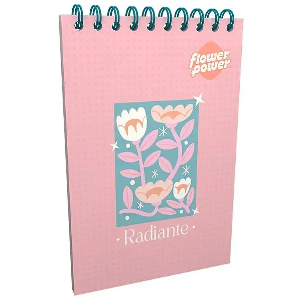 Cuaderno Vertical Primavera Anillada 1/2 Carta 3573 3572