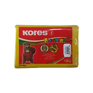 Plastilina Kores Barra 180 Grs Stdo