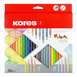 Color Kores X26 Metallic + Pastel+ Neon 93320