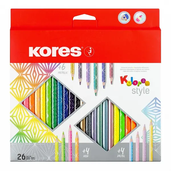Color Kores X26 Metallic + Pastel+ Neon 93320