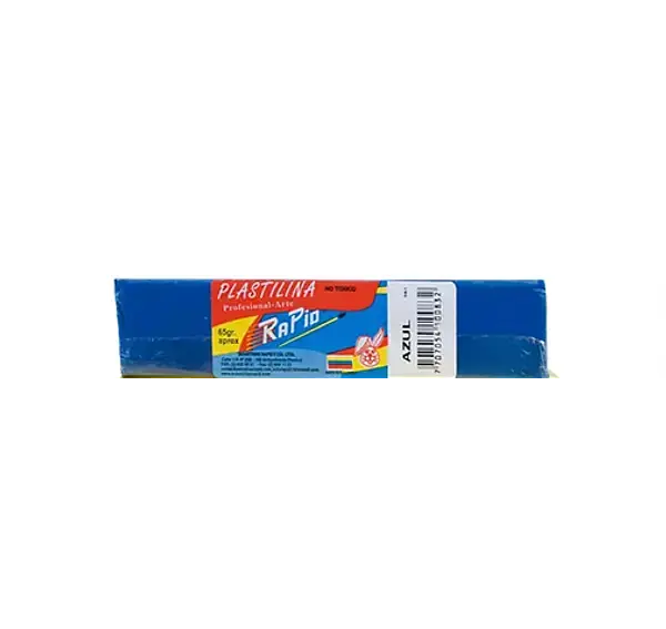 Plastilina Barra 65gr Stdo Rapid