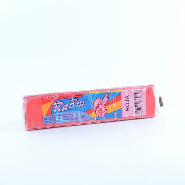 Plastilina Barra 65gr Stdo Rapid