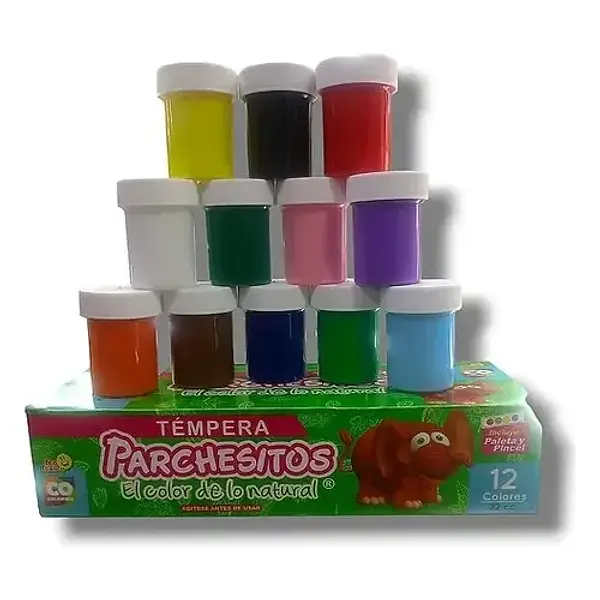 Tempera X12 Parchesitos