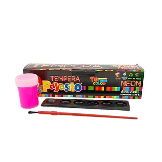 Tempera Neón X6 Payasito