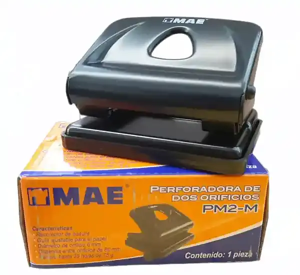 Perforadora Mae 2huecos Pm2-M