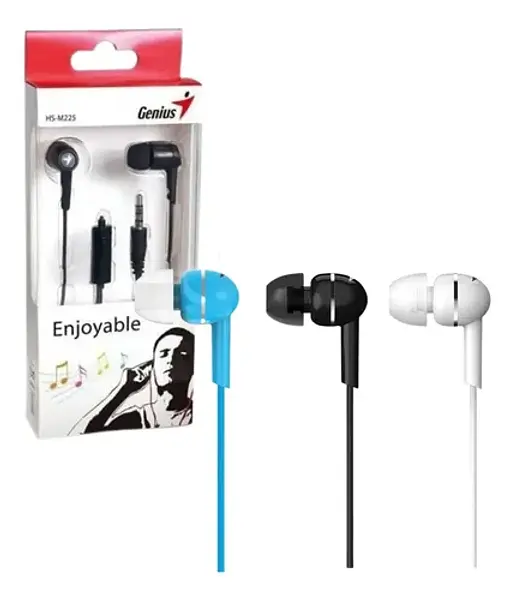 Audifonos Cable 3.5 Mm Genius Hs-M300