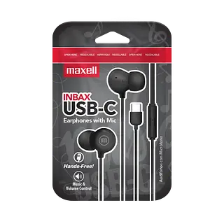Audifonos Maxell Tipo C Inbax