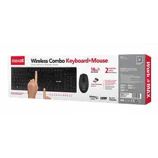 Combo Maxell Inalambrico Wkbc-200 Teclado Mouse