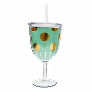 Vaso Estampado C/Pitillo