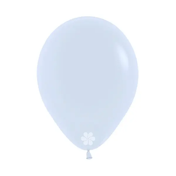 Globo R-12x12 Lisa Blanco Sempertex