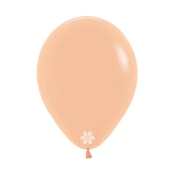 Globo R-12x12 Lisa Durazno Sempertex