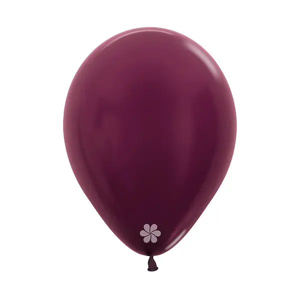 Globo R-12x12 Lisa Fashion Vinotinto Sempertex