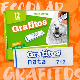 Borrador Grafitos Nata 712 Grande