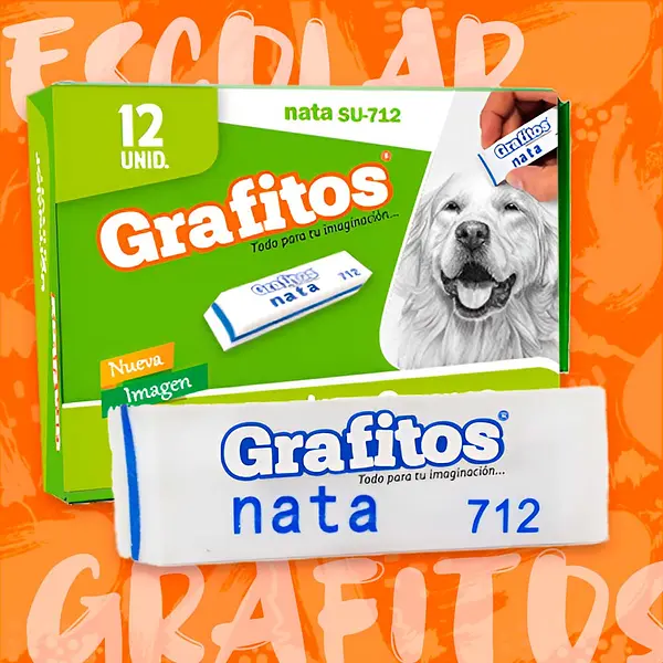 Borrador Grafitos Nata 712 Grande