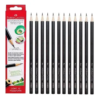Lapiz Grafito Negro N.2 Hb Faber Castell