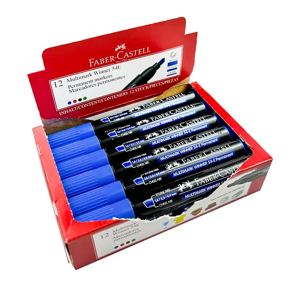 Marcador Permanente Faber 54-E Stdo
