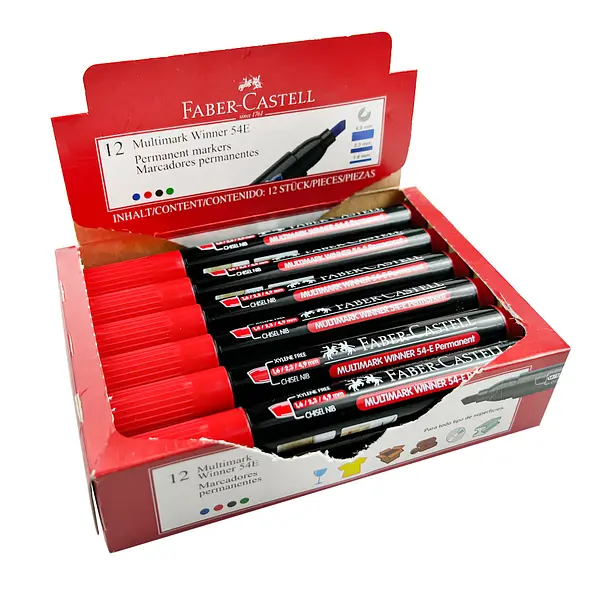 Marcador Permanente Faber 54-E Stdo
