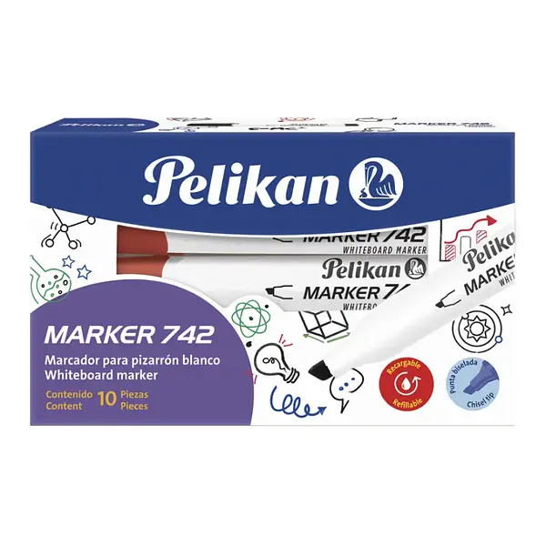 Marcador Recargable Pelikan 742 Stdo