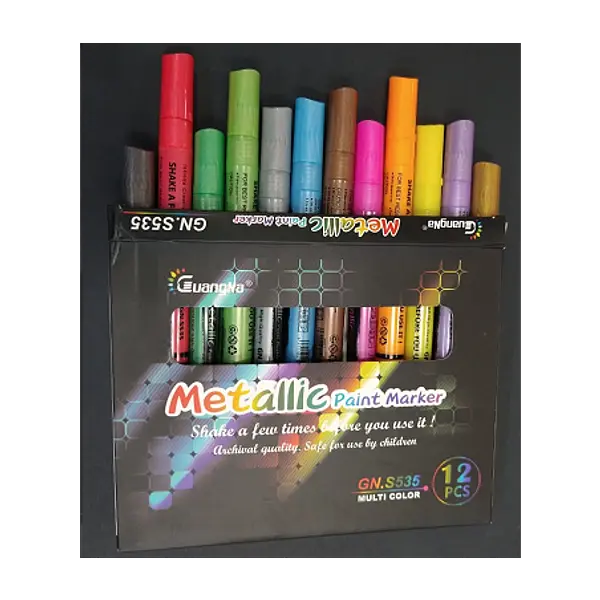 Marcador Metalizado X12 Stdo Gn.S535