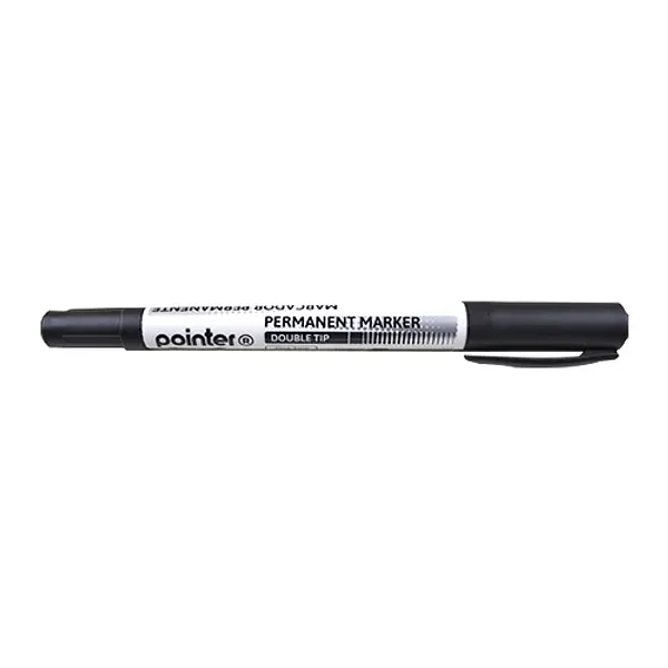 Marcador Doble Punta Marker Pointer M-227-Bk