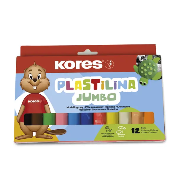 Plastilina Jumbo Kores X 12