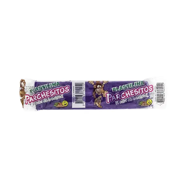 Plastilina Parchesitos Barra 65 Grs
