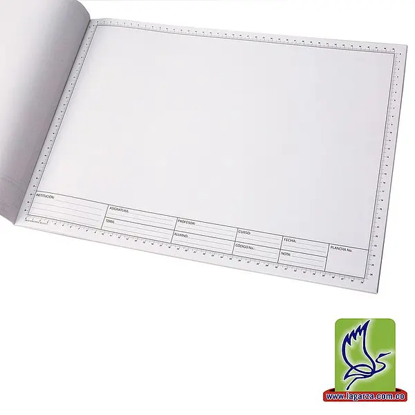 Block Base 28 Con Formato Horizontal 1/8 Grde