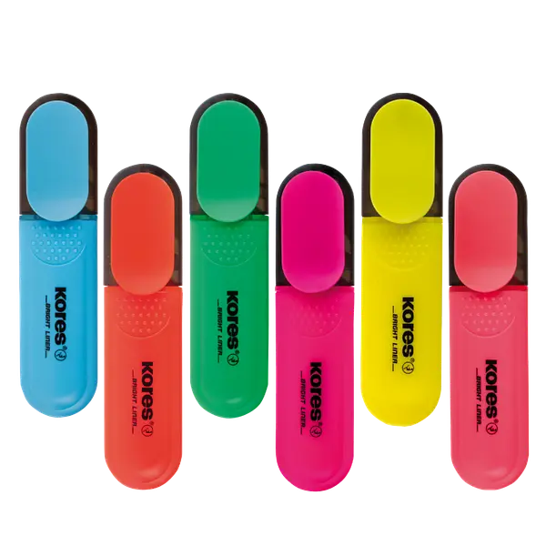 Resaltador Kores Bright Liner Stdo