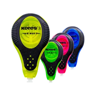 Corrector 2 Way Neon Cinta 8mts X 4.2mm - Kores