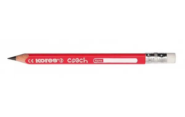 Lapiz Jumbo Mina Negra Coach Triangular Kores