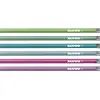 Lapiz Grafito X6 2hb Triangular Metalizado Pastel Kores