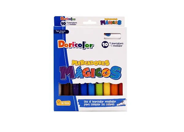 Marcadores Magicos X10+1 Doricolor