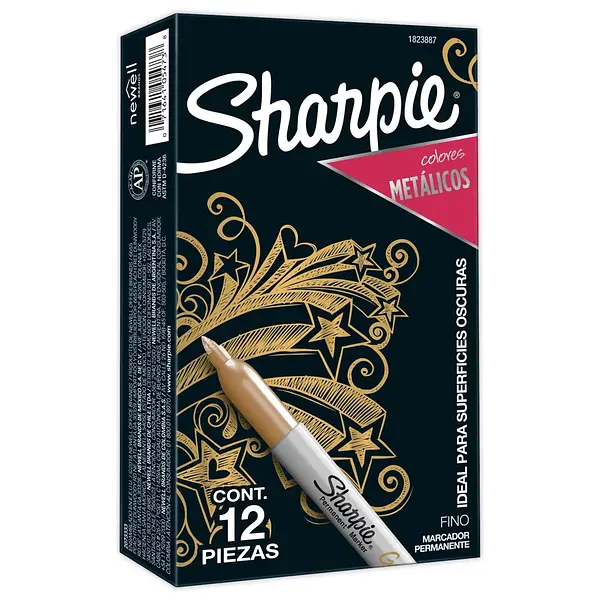 Marcador Sharpie Metalico