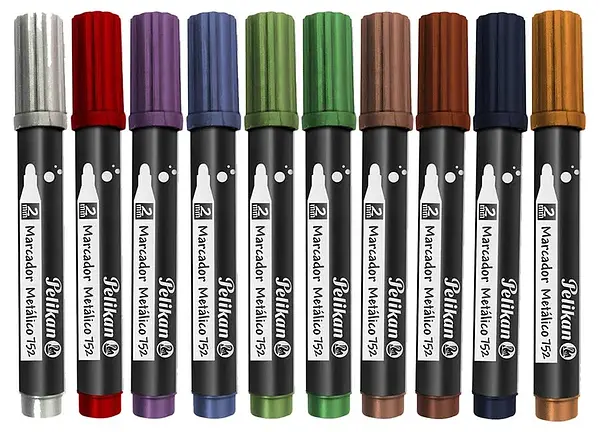 Marcador Metalizado 752 X10 Pelikan
