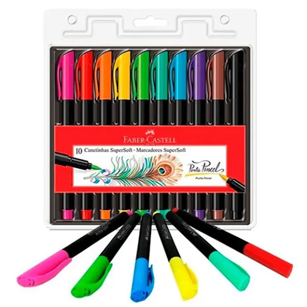 Plumon Supersoft X10 Punta Pinzel