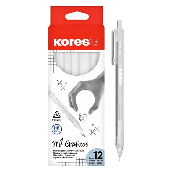 Lapiz Portaminas 0.7 Kores M-2 Transparente
