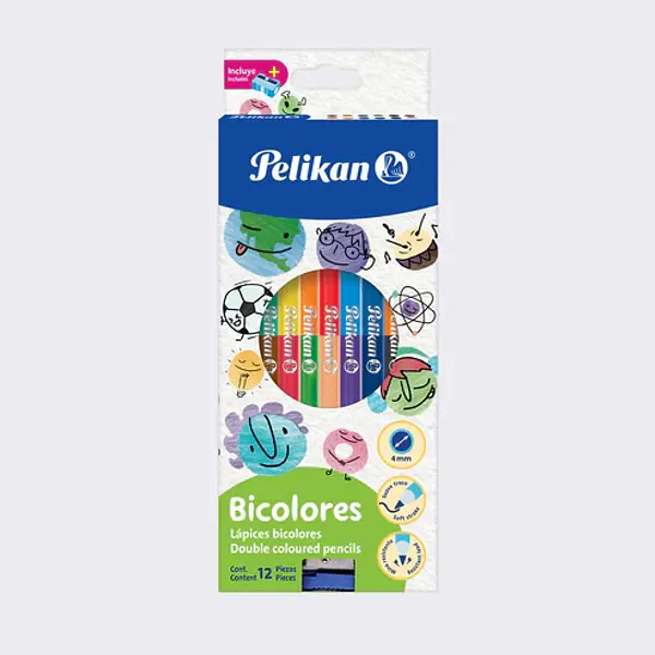 Color X12/24 Doble Punta Pelikan