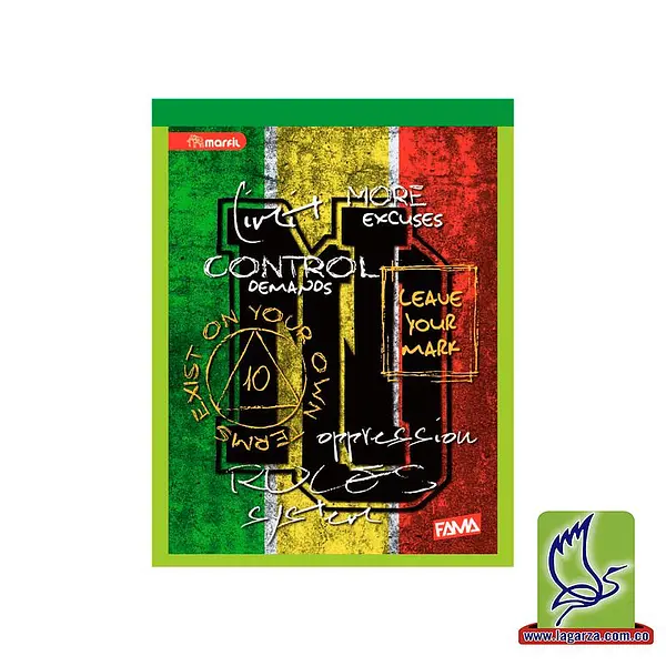 Block Carta Rayado X70h