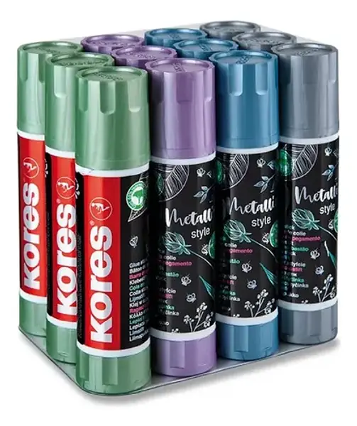 Pegante Barra 20 Grs Metallic Style Kores