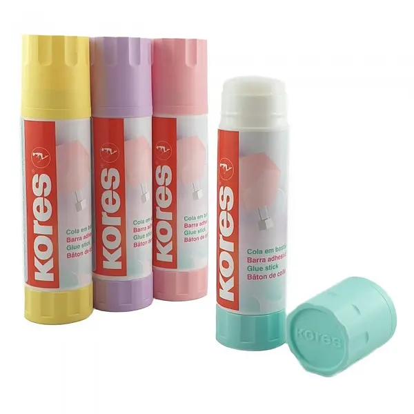 Pegante Barra 40 Grs Pastel Kores