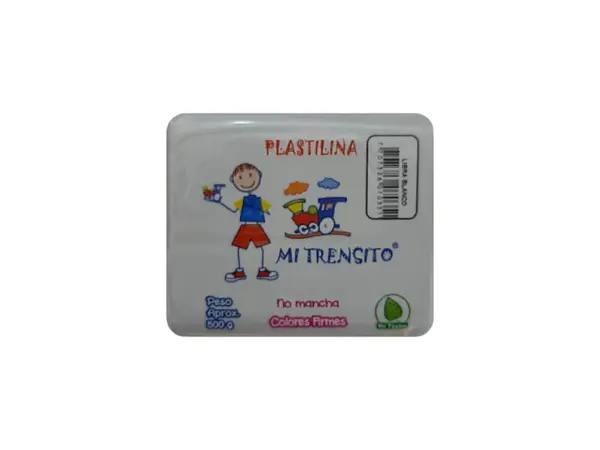 Plastilina Trensito Barra 500grs