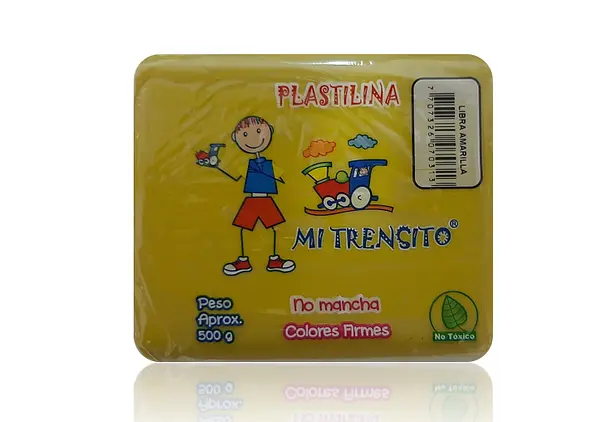 Plastilina Trensito Barra 500grs