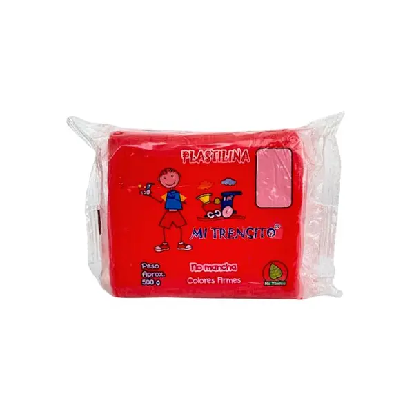 Plastilina Trensito Barra 500grs