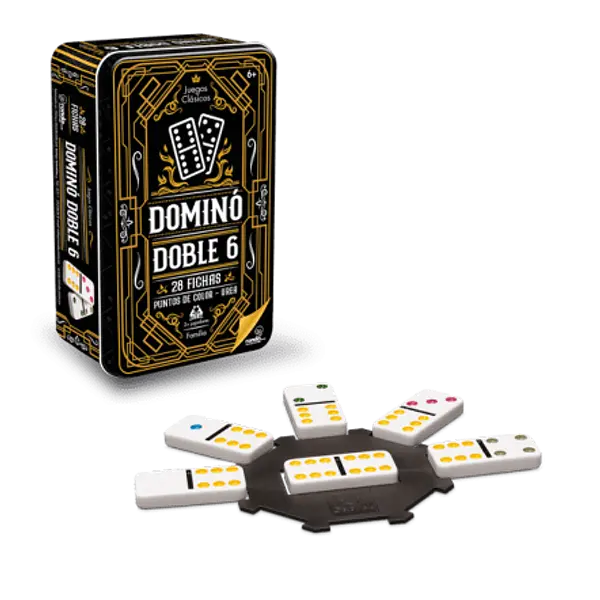 Domino Doble 6 Lata 28fichas 10055 Ronda