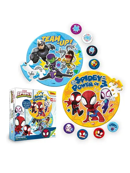 Rompecabezas Doble Faz 25 Piezas Spidey 12364 Ronda