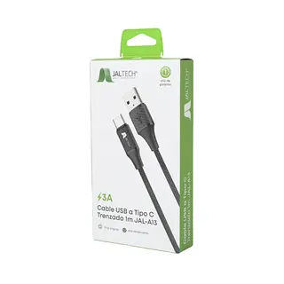 Cargador Usb C/C Cable Celular Trenzado Jal-D13 Jaltech
