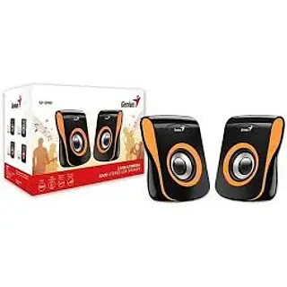 Parlante Genius Sp-Q180 Usb Naranja