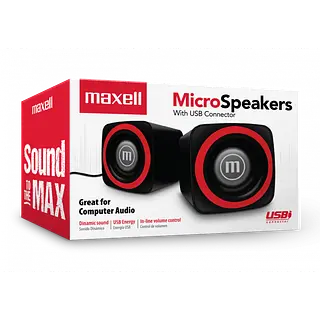 Parlantes Maxell Microspeakers Ss-120