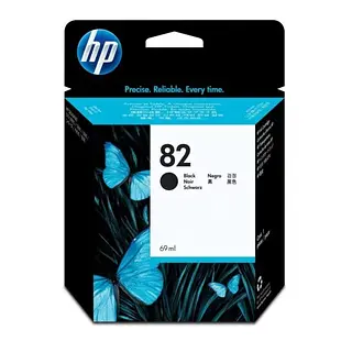 Cartucho Ploter Hp82 Negro 69 Ml