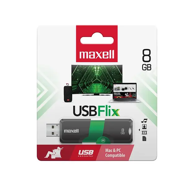 Memoria Usb Flix 8 Gb Maxell